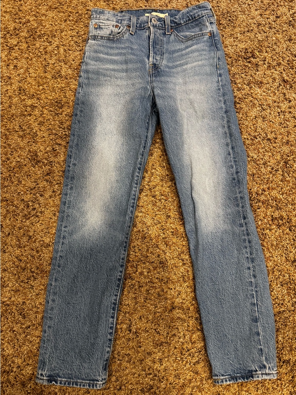 Levi's Light Blue Straight-Leg Women's Jeans